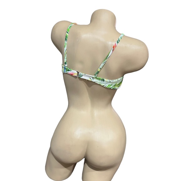 Tini Bikini Tinibikini Floral Tropical Bikini Swim Top Small NEW NWT - Picture 2 of 2